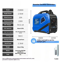Gasoline Generator Mute Inverter Small Portable Caravan Portable Generator