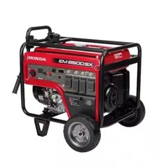 Honda EM6500SXK2AN 6500W 120/240V Generator With Reliance Transfer Switch Kit