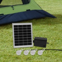 Solar Inverter, Power Generator, Solar Generator with Bulbs & Solar Panel SALE
