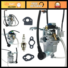 OEM Carburetor for Champion 2500W Dual Fuel Inverter Generator, Solenoids & Moto