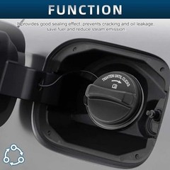 Fuel Tank Cap Gas Cap Compatible with 2004-2021 Ford F150-F600 Ranger Escape