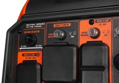 WEN 6800 Watt Dual Fuel RV Ready Electric Start Portable Inverter Generator with