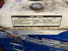 Honda Em3000 Generator Control Panel