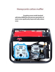 Multi-Fuel Generator Gasoline/LPG Inverter 220V Home Use Outdoor Compact