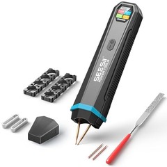 Battery Spot Welder: Battery Welder with Visual Display, 3360W Max Power Black