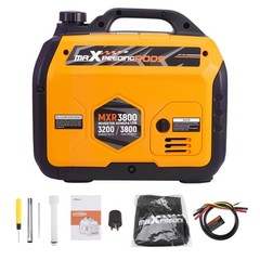 3800W Portable Inverter Generator Quiet 58dB Home Backup RV Camping Outdoor