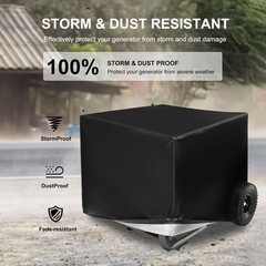 For WGen Power Equipment Generator Cover 2000 3600 5500 6000 7500 9500 Waterproo