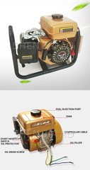 12v-24V 6KW Parking Air Conditioning Gasoline Generator diesel fuel Truck