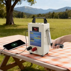 Portable Hand Crank Generator Power Supply Emergency Charger Household 110V 150W