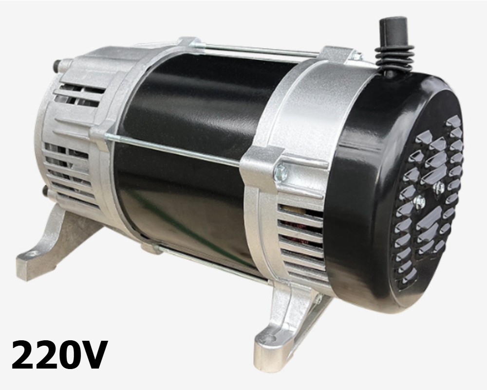 Small Household Pulley AC 220V 2KW Generator 50HZ Pure Copper Motor New