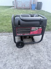 Coleman Powermate 6250 Portable Generator 6250W 120V 5 gal Tank Wheel Kit
