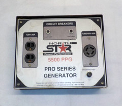 NorthStar 5500 PPG Pro Series Generator Control Panel Box – Untested