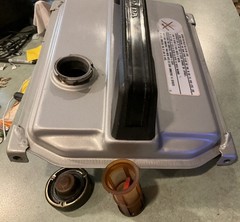 Honda EM 500 Fuel Tank 17500-892-010MA EM500 With Handle, Cap & Filter