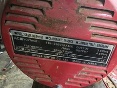 Used Generator Unit For Honda E4500 Generator
