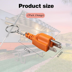Portable Generator Grounding Plug – Neutral Ground Bonding Plug Adapter (NEMA…