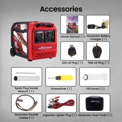 6000 Watt Generator MXR6000GT – 50 Amp. Real Photos & Video. Quiet Technology