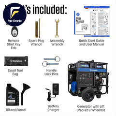 Westinghouse 28000 Peak Watt Home Backup Portable Generato Remote Electric Start