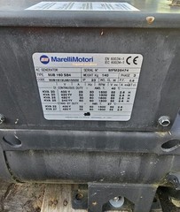 Marelli Motori MJB 160 SB4 AC Generator Head