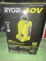 RYOBI 40V 300 Watt Portable Battery Inverter Power Source RYi300BG *BRAND NEW*