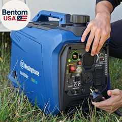 4000 Peak Watt Super Quiet Dual Fuel Portable Inverter Generator, Remote Electri