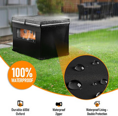 Heavy Duty Waterproof Generator Cover for 5,000-15,000 Watt Generators