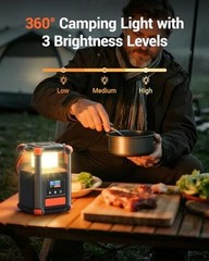 Portable Power Station, 236.8Wh/64,000mAh Outdoor 165W Solar Generator