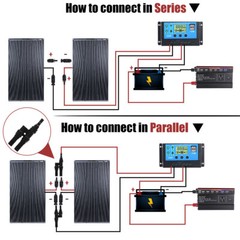 7000W Off Grid Solar System Complete Kit Home, 2*400W Solar Panel(800W)+Inverter