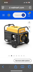 Gas Generator brand new 4500-3500 watt model P3550