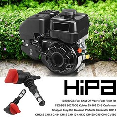 192980GS Fuel Shut Off Valve Fuel Filter for 78299GS 80270GS Kohler 25 462 03