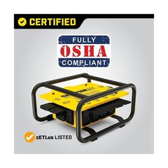 Champion Power Equipment 201174 Pro Grade OSHA Compliant Power Distribution B…
