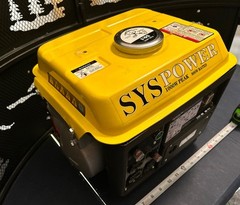 -NEW! SYS Power Portable Inverter Generator 1000W 240602249 AC 120V DC 12V