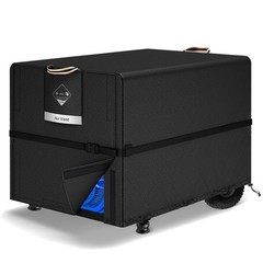 QH.HOME Waterproof Generator Cover 26x20x20 26″(L) x 20″(W) x 20″(H), Black