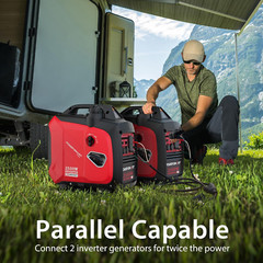 2500-Watt Portable Inverter Generator with Quiet Technology and CO Protect
