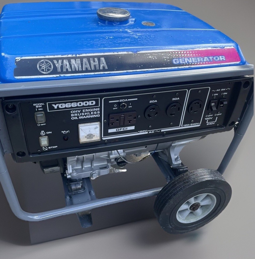 Yamaha YG6600D Vintage Generator Highly Collectible 1993