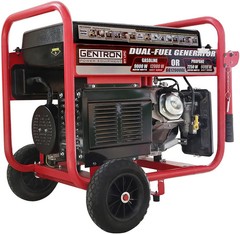 GENTRON ELITE DUAL FUEL 12KW GENERATOR GG1200GLCS 459cc POWERTRAIN GAS / PROPANE
