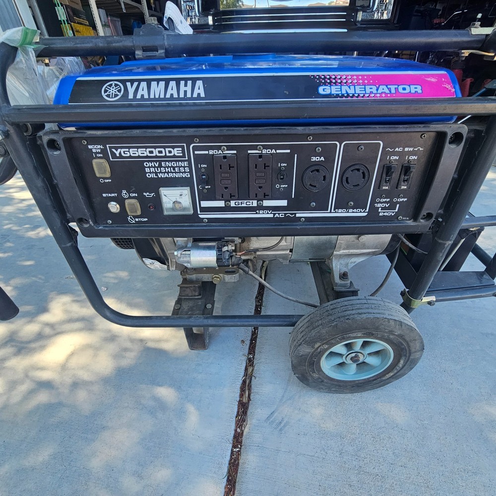 Yamaha YG6600DE Generator