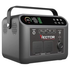 VECTOR VECLIPS4 500 Watt Portable Power Station with 444 WH Li-On Battery