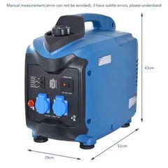 HS2000T 3.2L Portable Car Gasoline Generator 220V Electric DC Inverter Generator