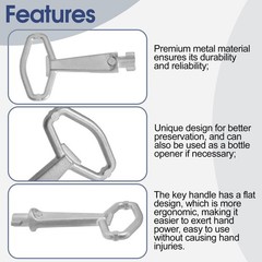 Generator Key Replacement Compatible with GM82922 Latch Opening Tool for Kohl…