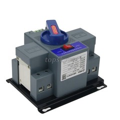 Maxgeek 63A 2P Generator ATS Manual Automatic Transfer Switch AC 400V 2pcs USA