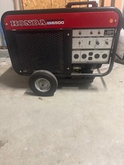 Honda Es6500 watt portable generator