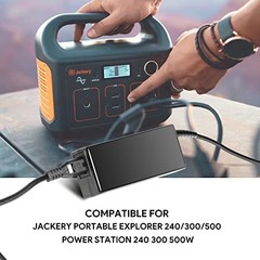 for Jackery Charger, AC Adapter for Jackery Portable Power Station Explorer