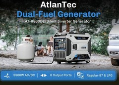Portable 6500W Gas LPG EPA 4 Stroke Engine Parallel Capable Inverter Generator💡