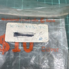 90741-883-810 Genuine Honda Pulley Woodruff Key Yellow Crank Generator GP GX NOS