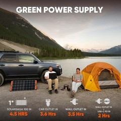 Portable Power Station Explorer 300 293Wh Backup Battery Solar Generator for RV