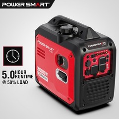 Generator 3000W Portable Inverter Quiet Gas RV Home Camping CO Sensor 30A