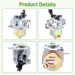 196CC 212CC Carburetor for DuroStar DS4000S DS4400 DS4400E DS4400S 208CC 6.5HP