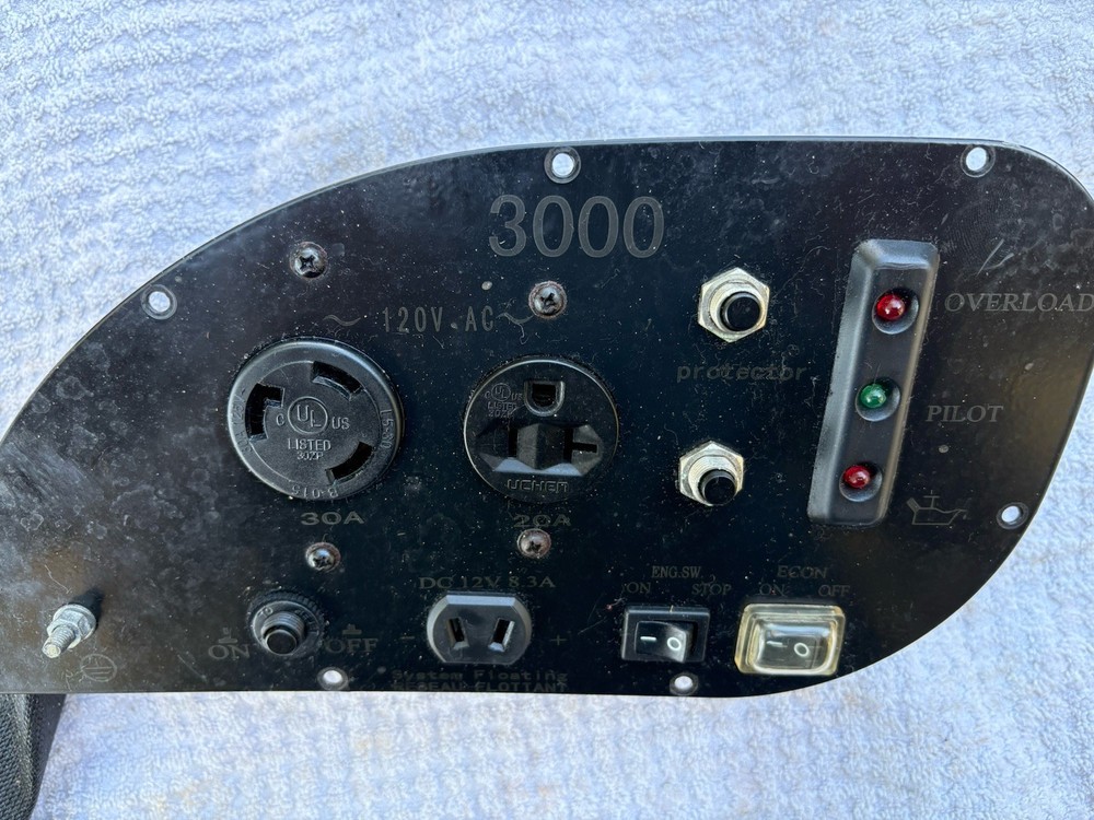 Gentron XG SF3000 Inverter Generator Control Panel Assembly MAGNA