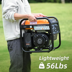 Power Equipment 4400 Watts Inverter Generator Gas Powered, Portable Open Frame G