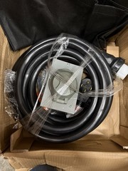 Vevor 50A Generator Extension Cord, with Power Inlet Box Kit, 125V, 25FT RV50H